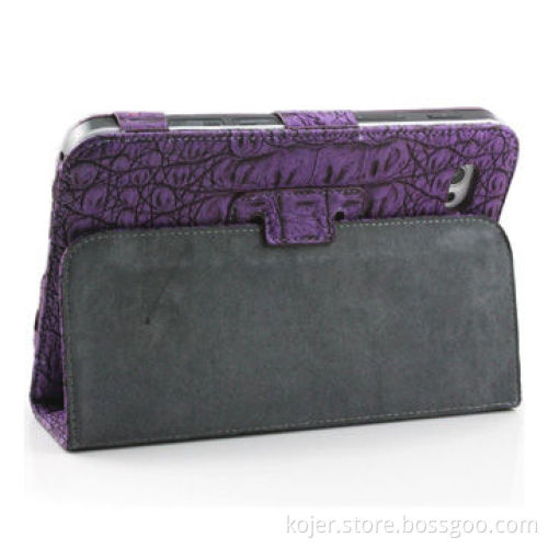 Tablet PC Case for Samsung P1000, Stands from Folding with Access to Earphone Jack/USB Port